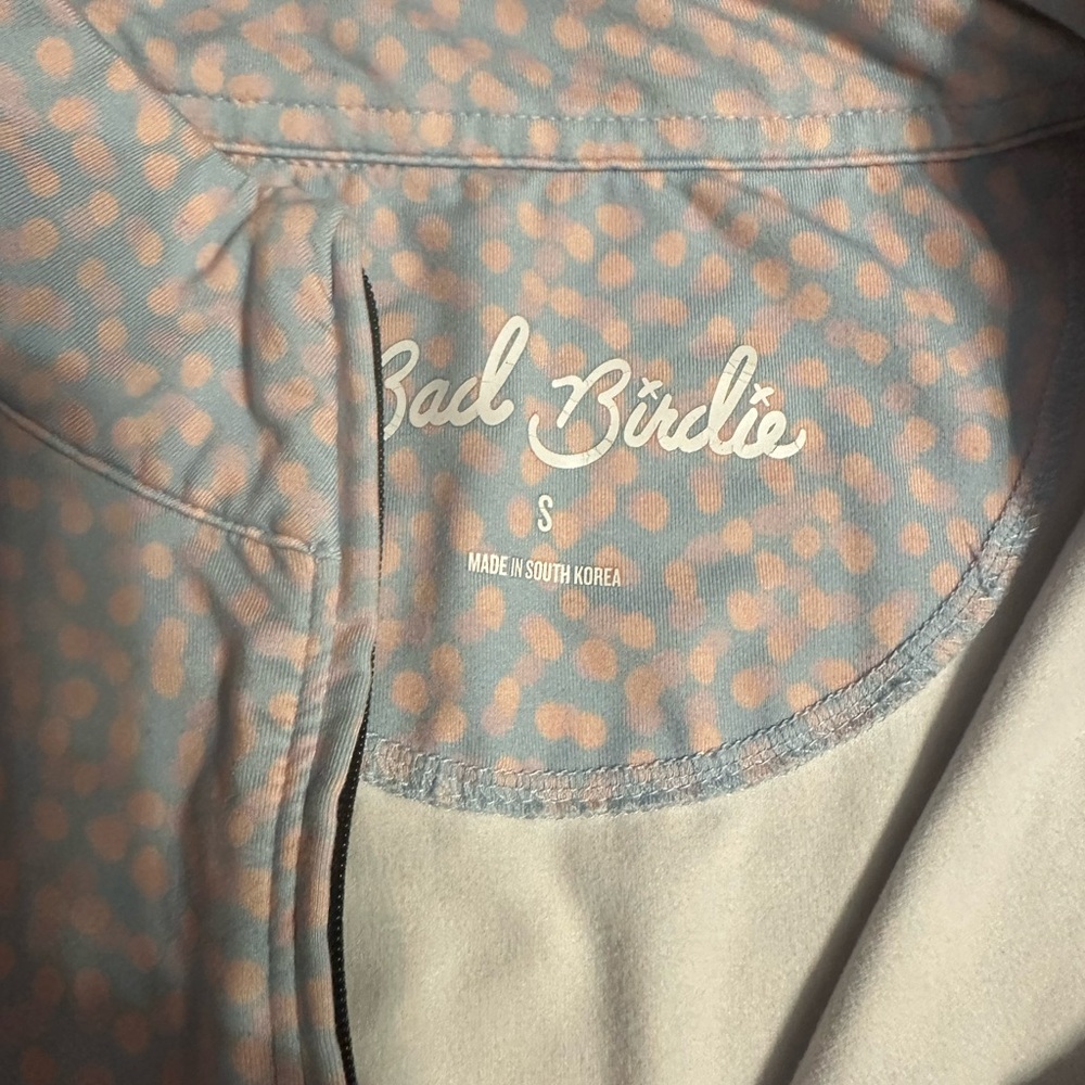 Bad Birdie Blue and Pink Patterned Pullover - Picture 8 of 10